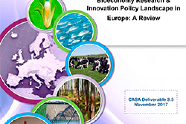 Deliverable 3.3 - Bioeconomy Research & Innovation Policy Landscape in Europe: A Review