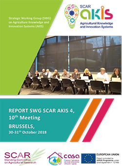 SCAR SWG AKIS4 Report 10 Brussels