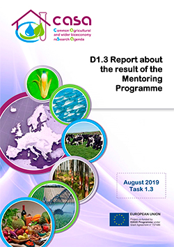 Deliverable 1.3 - Report about the result of the Mentoring Programme