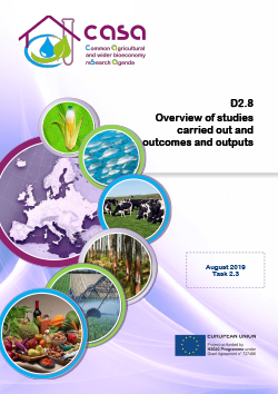 Deliverable 2.8 - Overview of studies carried out and outcomes and outputs