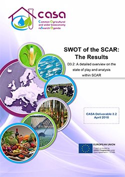 Deliverable 3.2 - SWOT of the SCAR: The Results - A detailed overview on the state of play and analysis within SCAR