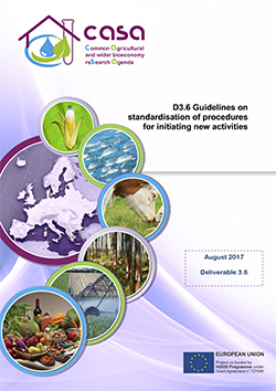 Deliverable 3.6 - Guideline on standardization procedures of initiating new activities