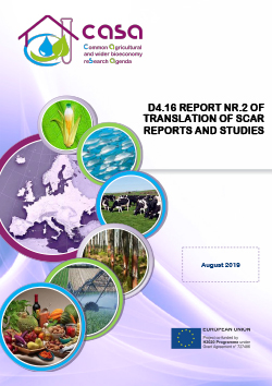 Deliverable 4.16 - Report Nr2 of translation of SCAR reports and studies