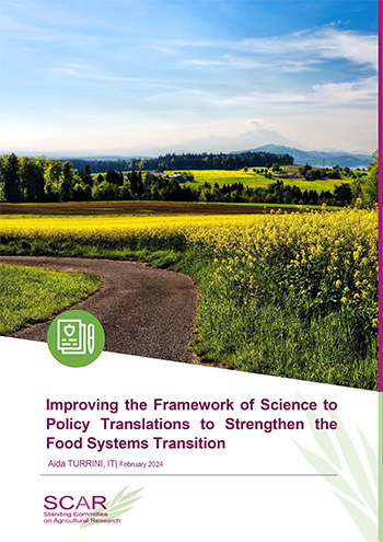 Improving the Framework of Science to Policy Translations to Strengthen the Food Systems Transition