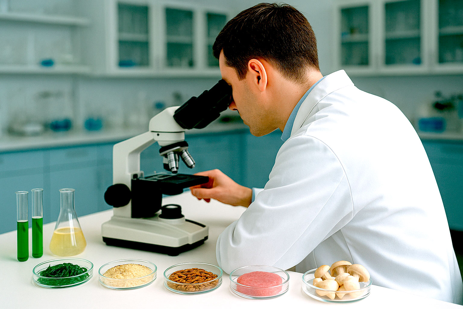 Cientist observe proteins alternative